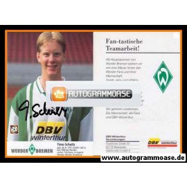 Autogramm Fussball | SV Werder Bremen | 1996 | Timo SCHULTZ