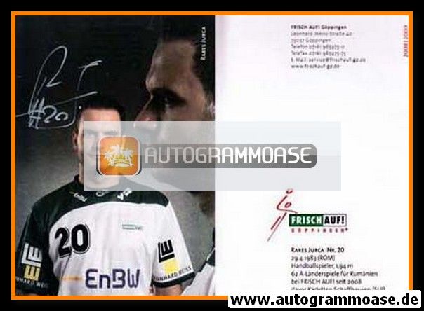 Autogramm Handball | Frisch Auf! Göppingen | 2008 | Rares JURCA