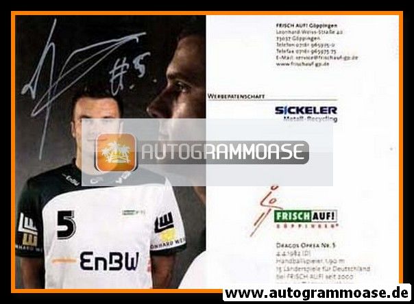 Autogramm Handball | Frisch Auf! Göppingen | 2008 | Dragos OPREA