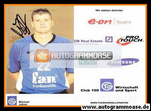 Autogramm Handball | TV Grosswallstadt | 2003 | Michael JAHNS