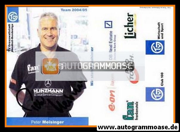 Autogramm Handball | TV Grosswallstadt | 2004 | Peter MEISINGER
