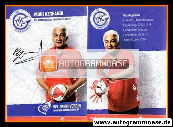 Autogramm Handball | VfL Gummersbach | 2010 | Mori AZGHANDI