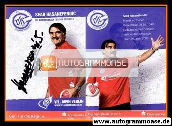Autogramm Handball | VfL Gummersbach | 2010 | Sead HASANEFENDIC