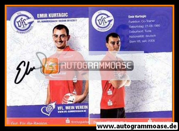 Autogramm Handball | VfL Gummersbach | 2010 | Emir KURTAGIC