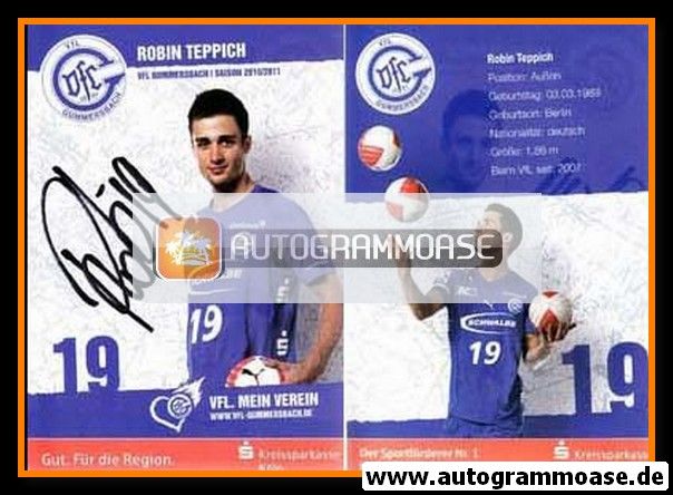 Autogramm Handball | VfL Gummersbach | 2010 | Robin TEPPICH