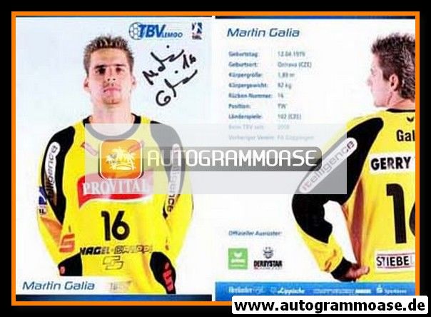 Autogramm Handball | TBV Lemgo | 2008 | Martin GALIA