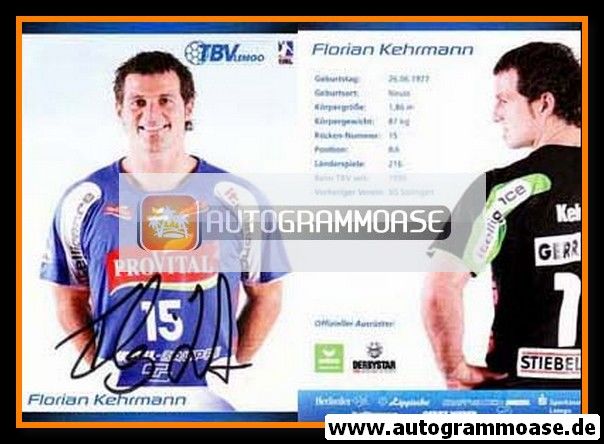 Autogramm Handball | TBV Lemgo | 2008 | Florian KEHRMANN