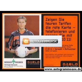 Autogramm Fussball | SV Werder Bremen | 1998 | Christoph DABROWSKI