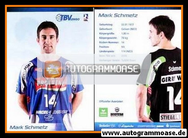 Autogramm Handball | TBV Lemgo | 2008 | Mark SCHMETZ
