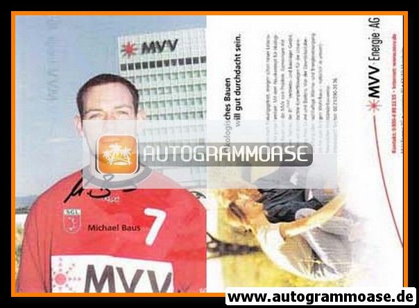 Autogramm Handball | SG Leutershausen | 2000er MVV | Michael BAUS