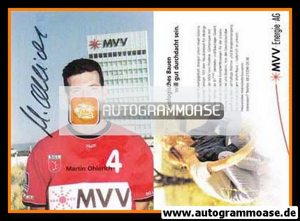 Autogramm Handball | SG Leutershausen | 2000er MVV | Martin OHLERICH