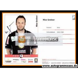 Autogramm Handball | TuS N-Lübbecke | 2000er Merkur | Nico GREINER
