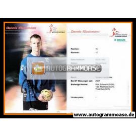 Autogramm Handball | MT Melsungen | 2007 | Dennis KLOCKMANN