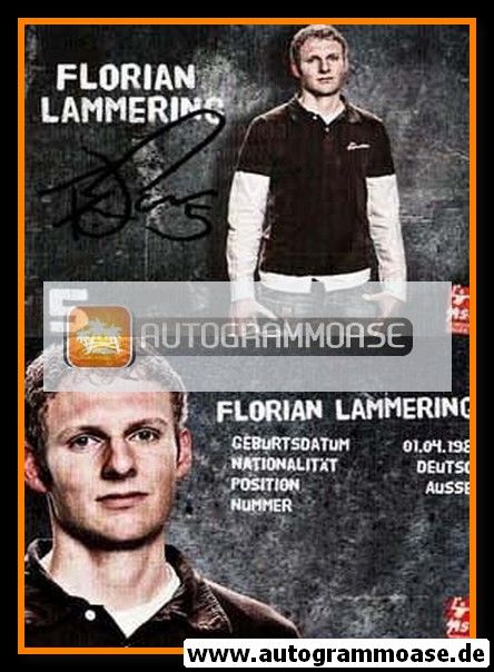 Autogramm Handball | HSG Nordhorn-Lingen | 2010 | Florian LAMMERING