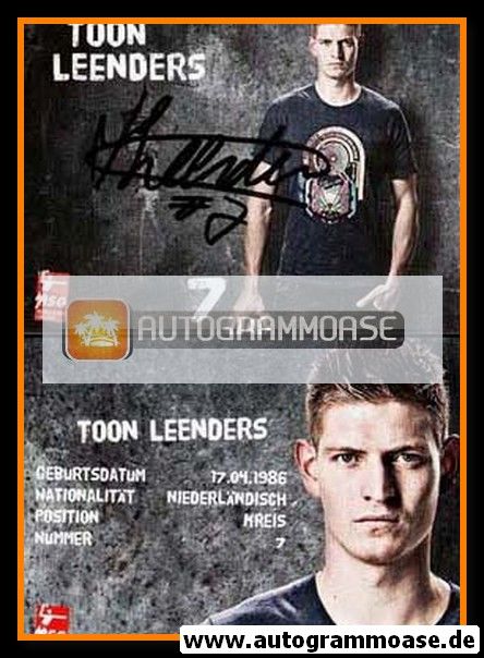 Autogramm Handball | HSG Nordhorn-Lingen | 2010 | Toon LEENDERS