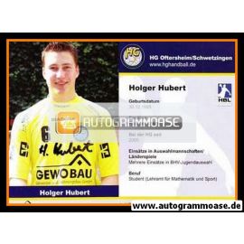 Autogramm Handball | HG Oftersheim/Schwetzingen | 2005 | Holger HUBERT