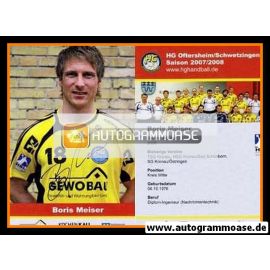 Autogramm Handball | HG Oftersheim/Schwetzingen | 2007 | Boris MEISER