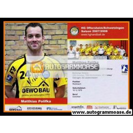 Autogramm Handball | HG Oftersheim/Schwetzingen | 2007 | Matthias POLIFKA