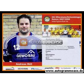 Autogramm Handball | HG Oftersheim/Schwetzingen | 2007 | Andreas RÖLL
