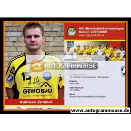 Autogramm Handball | HG Oftersheim/Schwetzingen | 2007 | Andreas ZELLMER