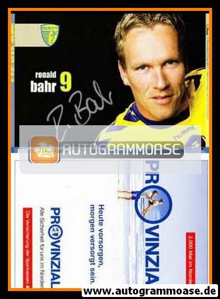 Autogramm Handball | SV Post Schwerin | 2004 | Ronald BAHR