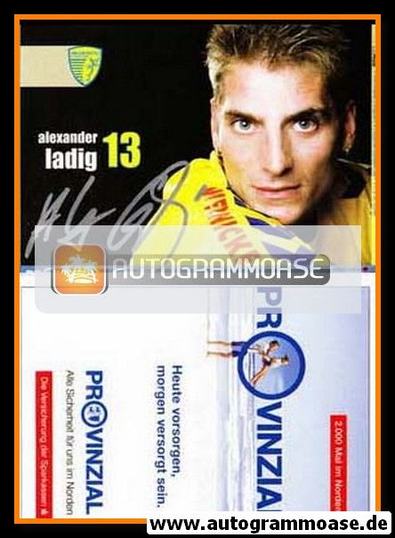 Autogramm Handball | SV Post Schwerin | 2004 | Alexander LADIG