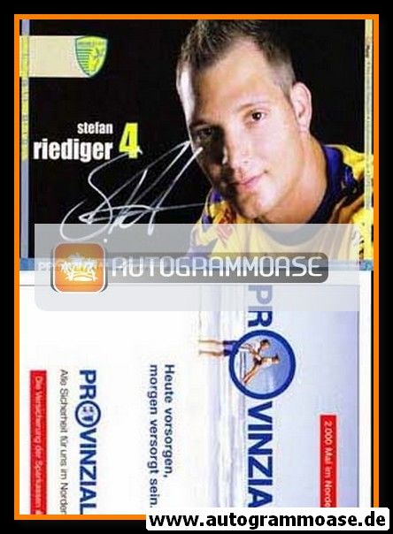 Autogramm Handball | SV Post Schwerin | 2004 | Stefan RIEDIGER