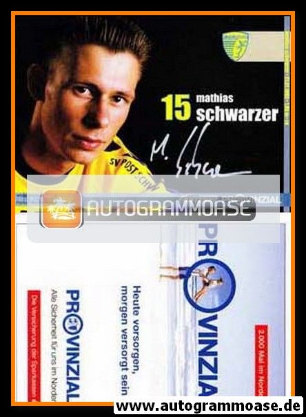 Autogramm Handball | SV Post Schwerin | 2004 | Mathias SCHWARZER