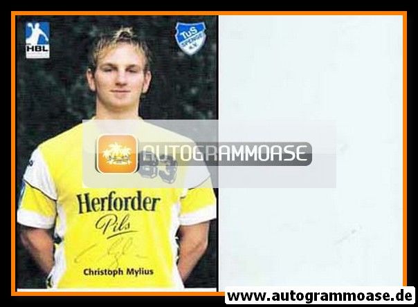 Autogramm Handball | TuS Spenge | 2006 | Christoph MYLIUS