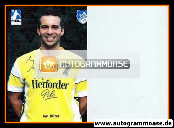 Autogramm Handball | TuS Spenge | 2006 | Jan RÜTER