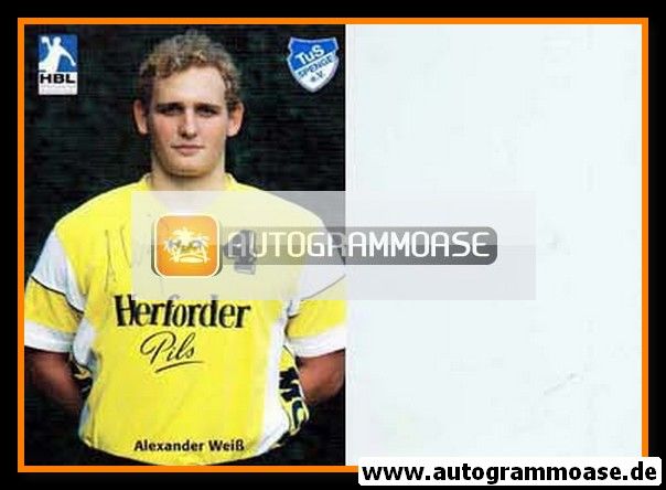 Autogramm Handball | TuS Spenge | 2006 | Alexander WEISS
