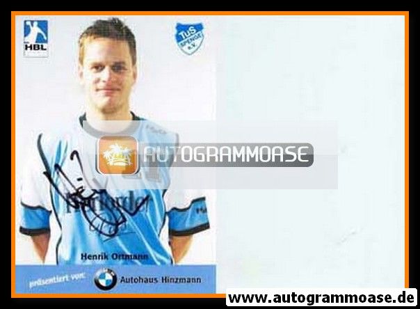 Autogramm Handball | TuS Spenge | 2007 | Henrik ORTMANN