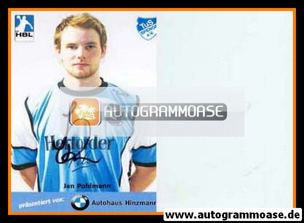 Autogramm Handball | TuS Spenge | 2007 | Jan POHLMANN