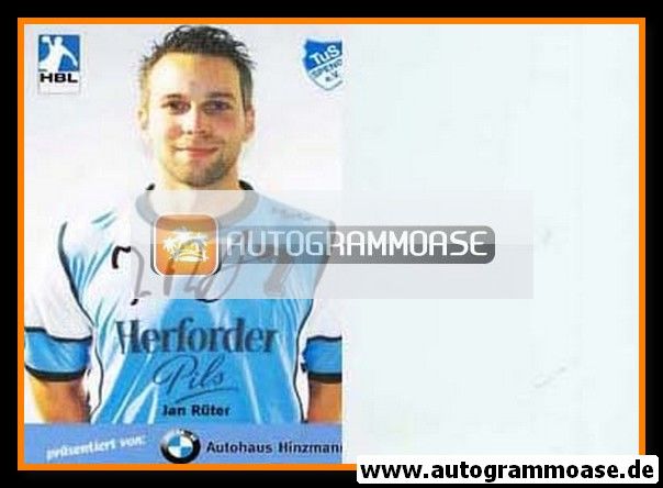 Autogramm Handball | TuS Spenge | 2007 | Jan RÜTER