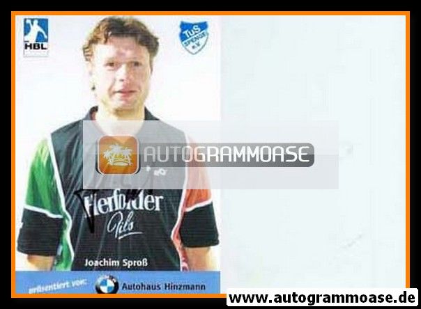 Autogramm Handball | TuS Spenge | 2007 | Joachim SPROSS