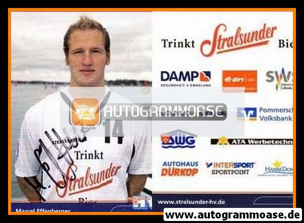 Autogramm Handball | Stralsunder HV | 2006 | Marcel EFFENBERGER