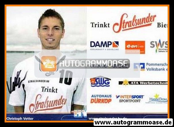 Autogramm Handball | Stralsunder HV | 2006 | Christoph VETTER