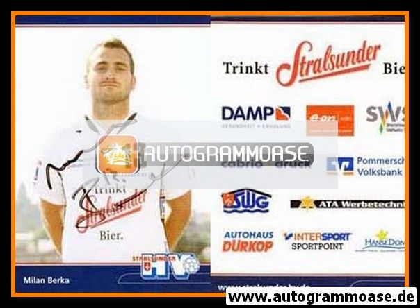 Autogramm Handball | Stralsunder HV | 2007 | Milan BERKA