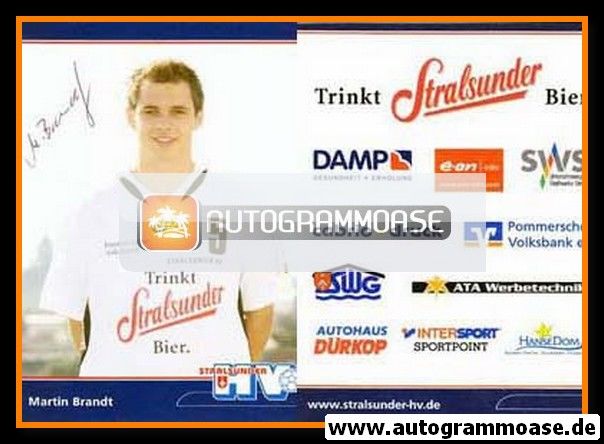 Autogramm Handball | Stralsunder HV | 2007 | Martin BRANDT