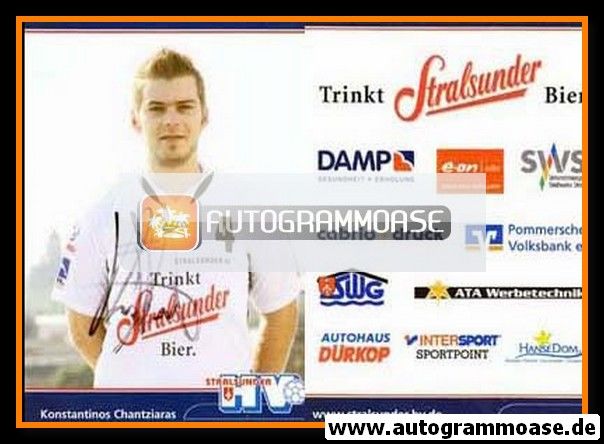 Autogramm Handball | Stralsunder HV | 2007 | Konstantinos CHANTZIARAS