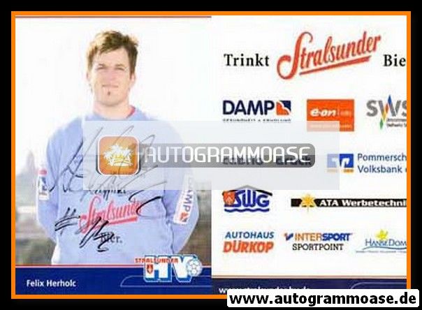 Autogramm Handball | Stralsunder HV | 2007 | Felix HERHOLC