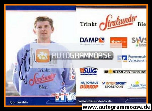 Autogramm Handball | Stralsunder HV | 2007 | Igor LEVSHIN