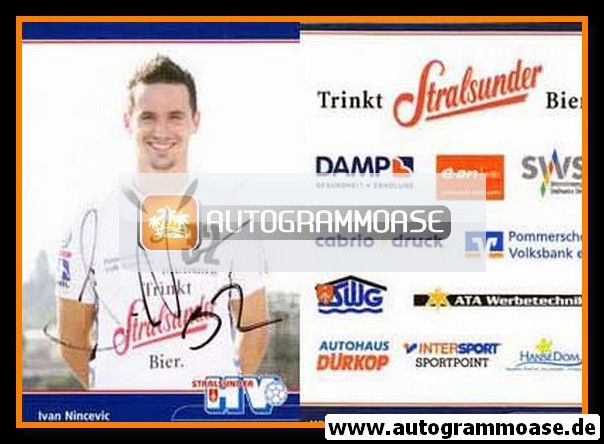 Autogramm Handball | Stralsunder HV | 2007 | Ivan NINCEVIC