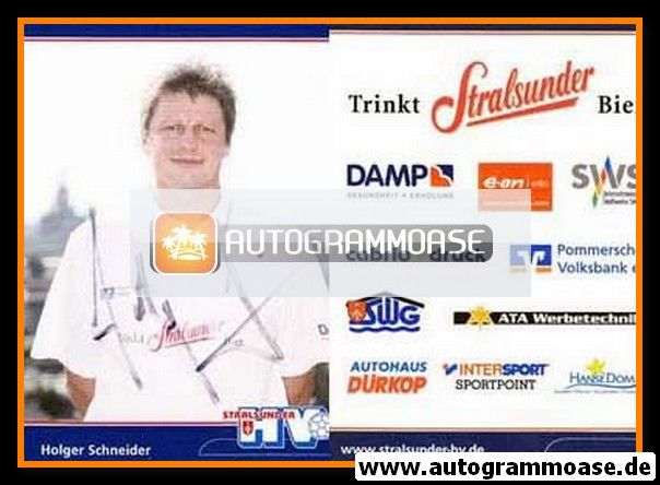 Autogramm Handball | Stralsunder HV | 2007 | Holger SCHNEIDER