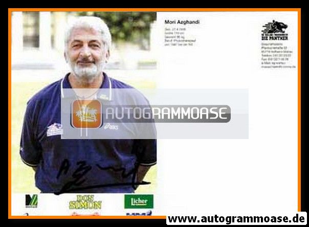Autogramm Handball | SG Wallau/Massenheim | 2002 | Mori AZGHANDI