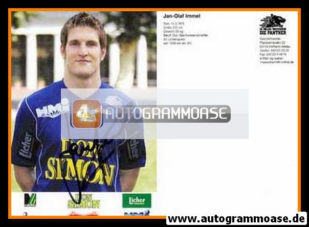 Autogramm Handball | SG Wallau/Massenheim | 2002 | Jan-Olaf IMMEL