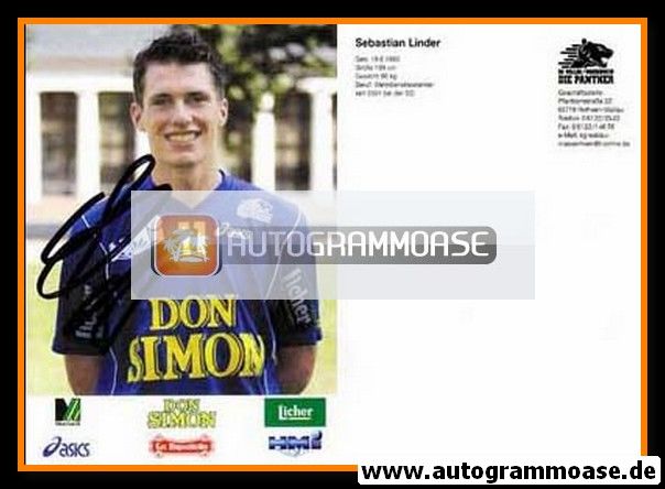 Autogramm Handball | SG Wallau/Massenheim | 2002 | Sebastian LINDER