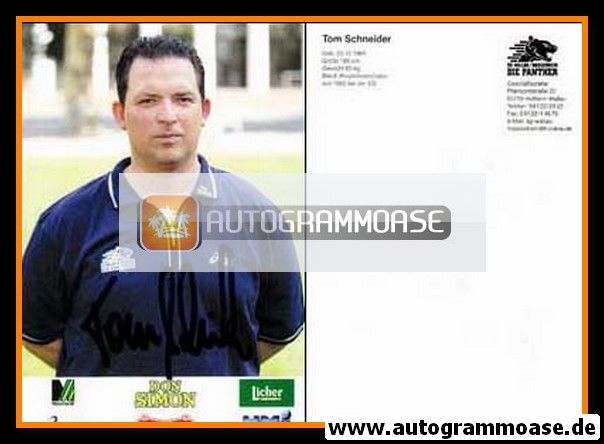 Autogramm Handball | SG Wallau/Massenheim | 2002 | Tom SCHNEIDER