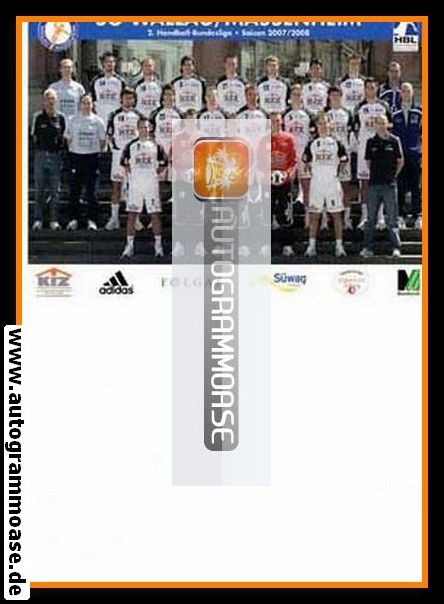 Mannschaftskarte Handball | SG Wallau/Massenheim | 2007