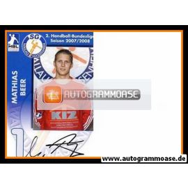 Autogramm Handball | SG Wallau/Massenheim | 2007 | Matthias BEER